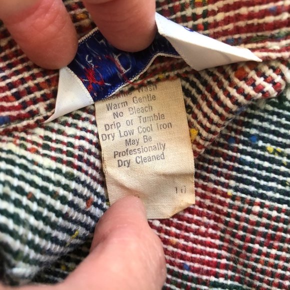 Vintage Plaid Skirt - Picture 9 of 13